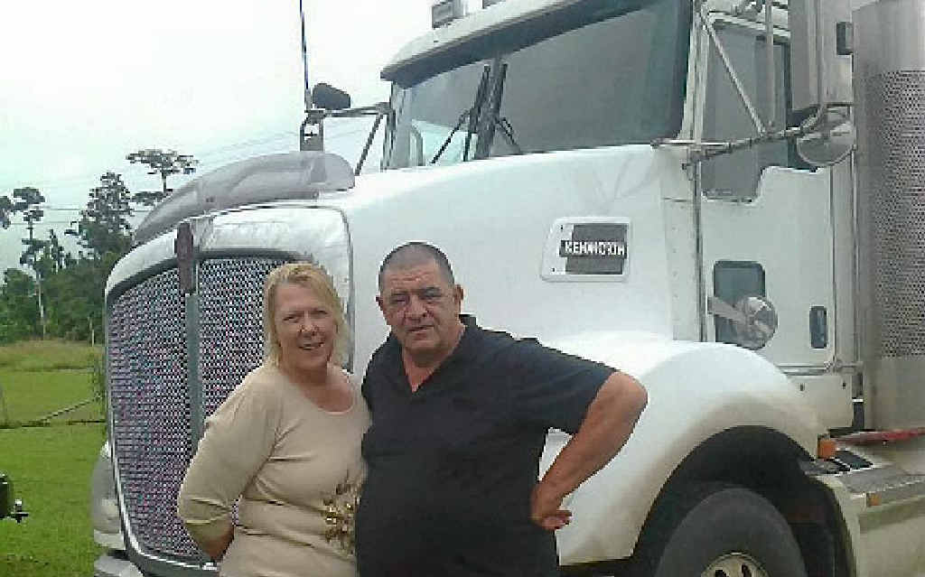 Phill, Kathy leave truckin life